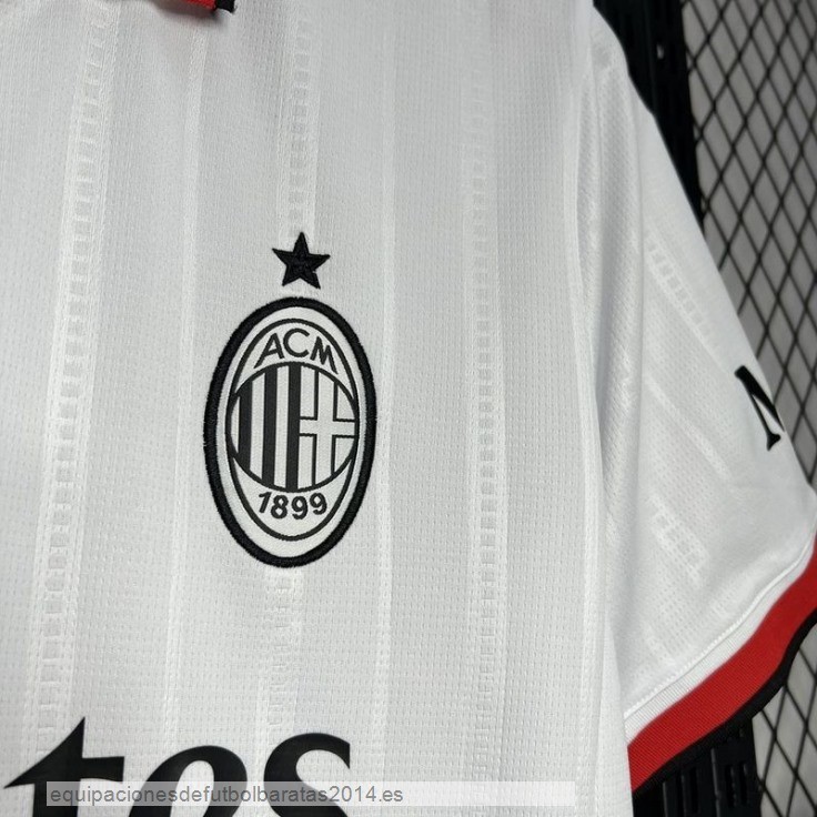 Nuevo Tailandia 2ª Camiseta AC Milan 24/25 Blanco Baratas